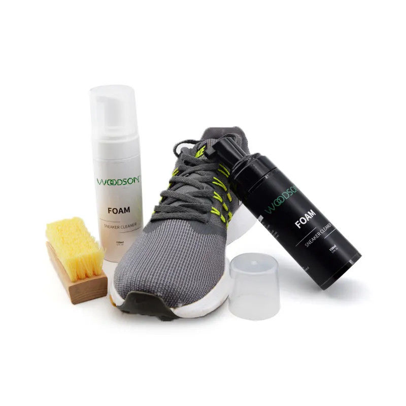 Wholesale Sneaker Cleaner Care Eco-friendly Natural Formula Shoe Care Kit Shoe Cleaner Stain Remover Sneaker Cleaning Foam